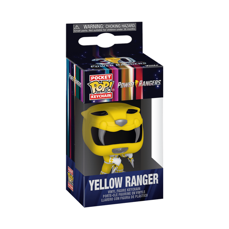 ¡Estallido! Llavero Ranger Amarillo 