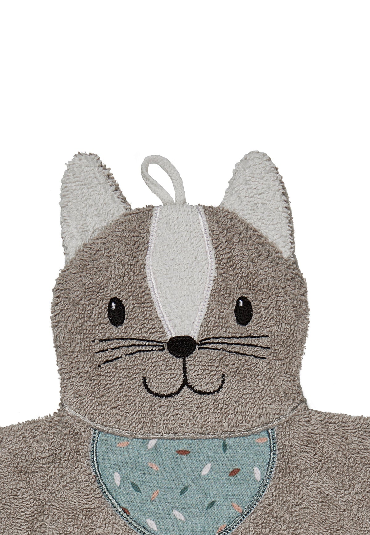 Gant de toilette Chat Lilly - 24,5 x 24 cm – vue 4