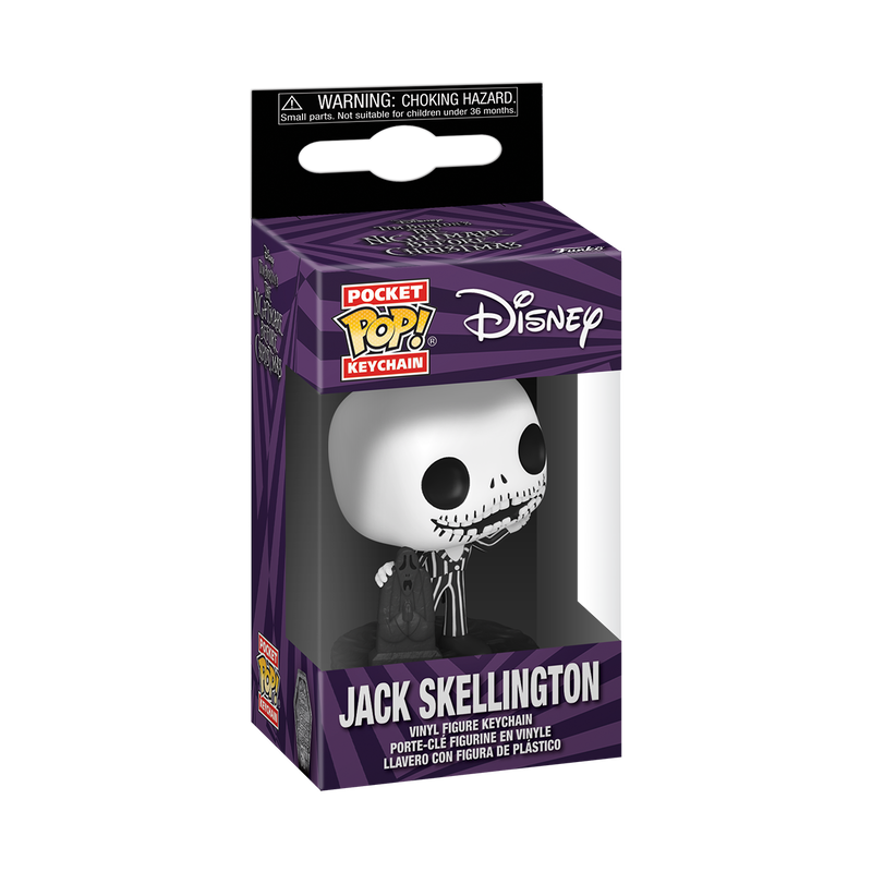 pop keychain jack skellington in graveyard