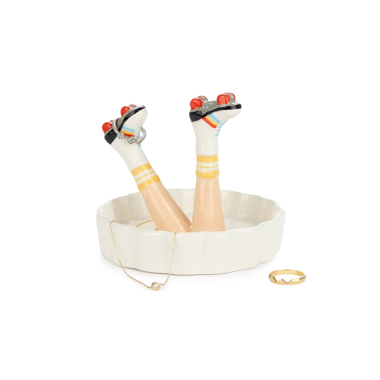 Porte-bagues Happy Legs Retro