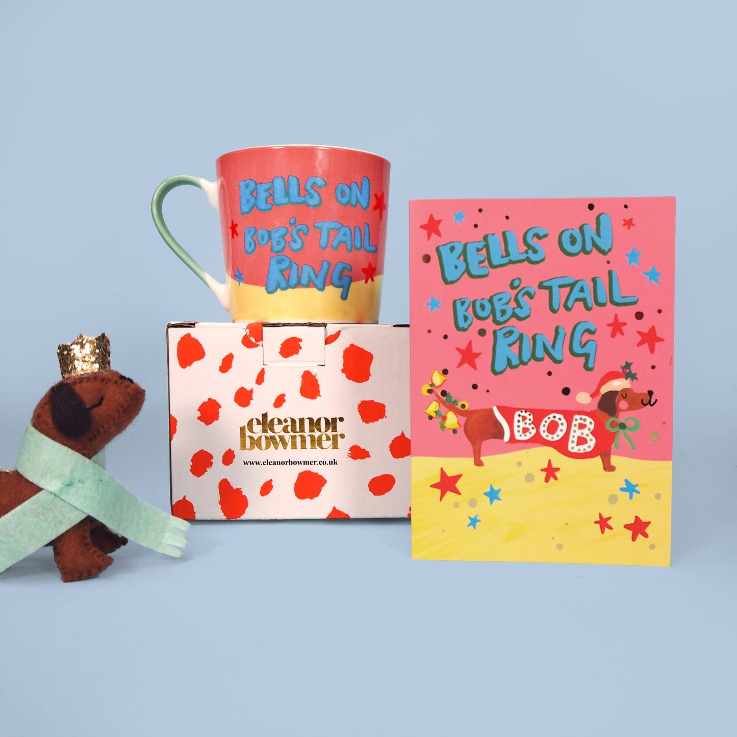 Mug Teckel Bob « Bells on Bob’s Tail Ring »