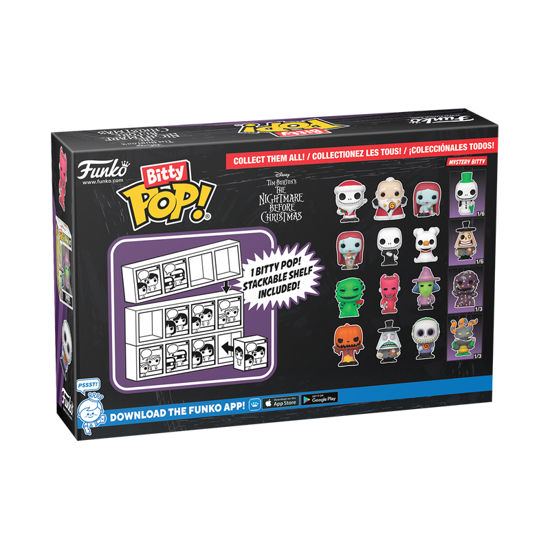 bitty pop the nightmare before christmas 4 pack series 1