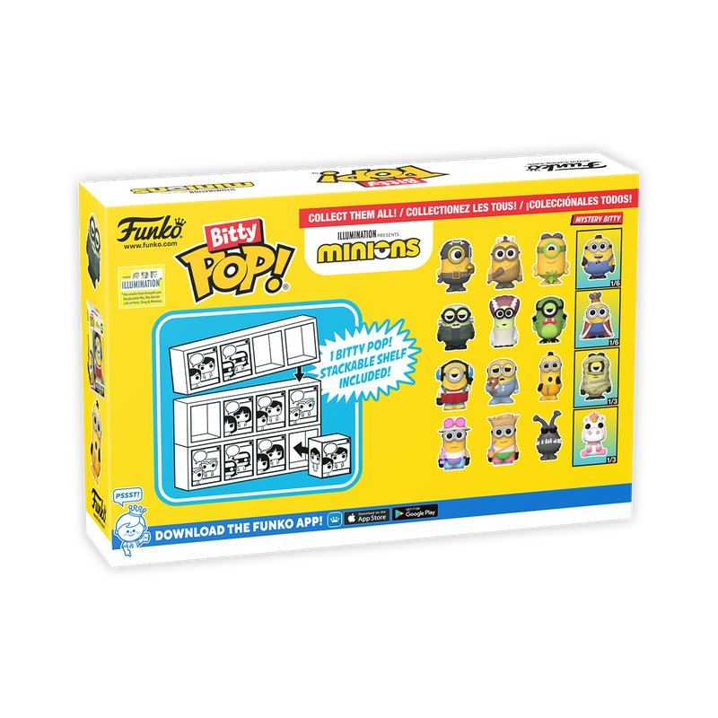 ビティポップ！ミニオンズ 4体セット シリーズ2 
