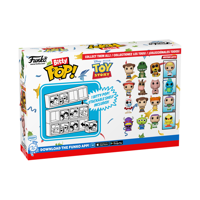 ¡Pop chiquitito! Paquete de 4 de Toy Story Serie 3