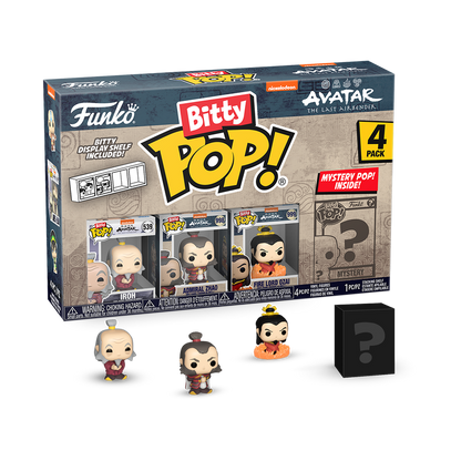 ¡Pop chiquitito! Avatar: la leyenda de Aang, paquete de 4, serie 3