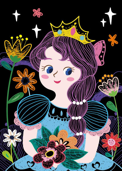 Mini Scratch Book - Princesas