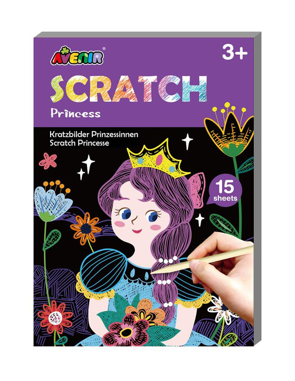 Mini Livro de Raspar - Princesas