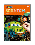 Caderno de Arte Scratch Mini A6 - Cars