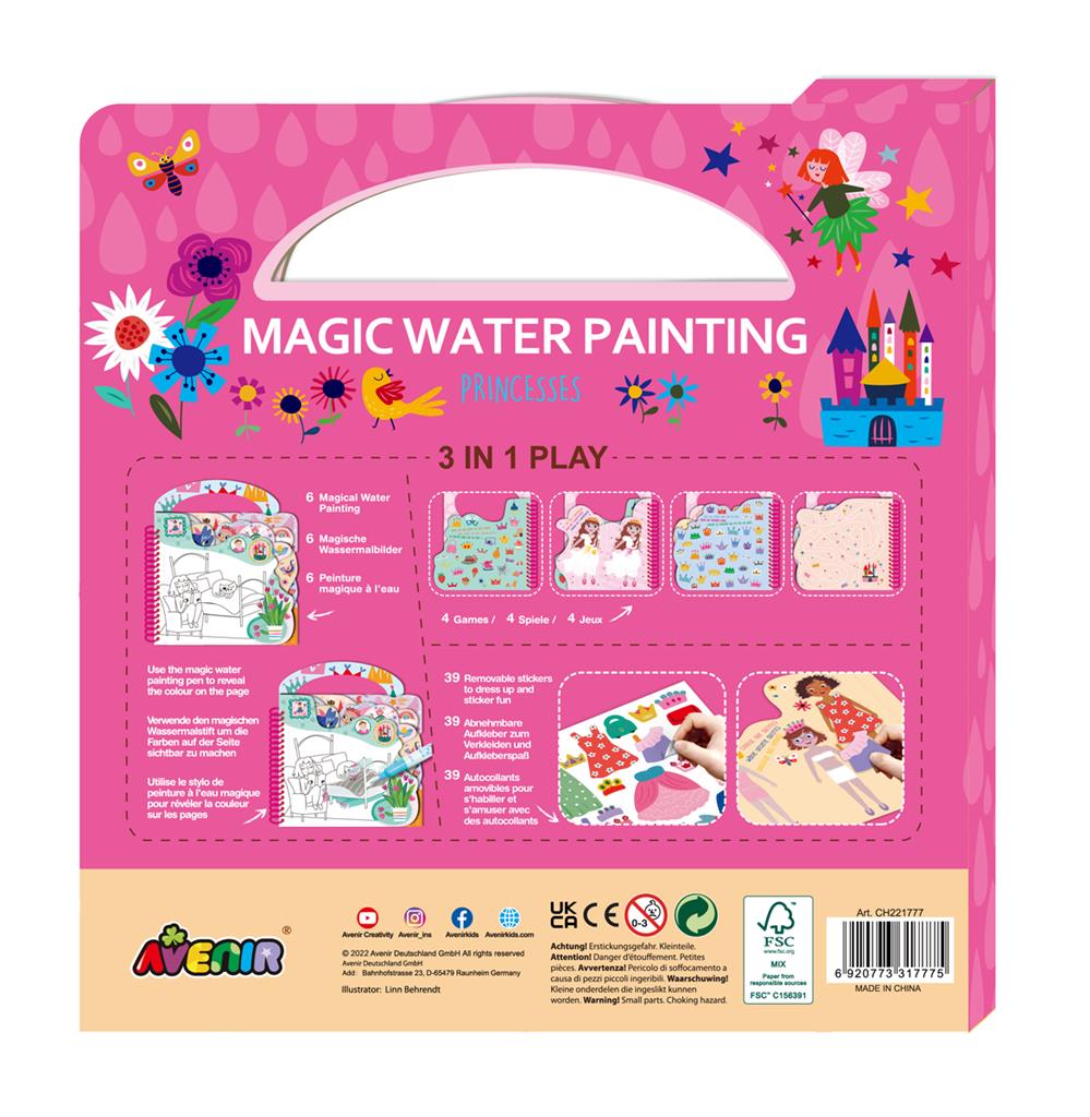 Peinture à l'eau - Princesses