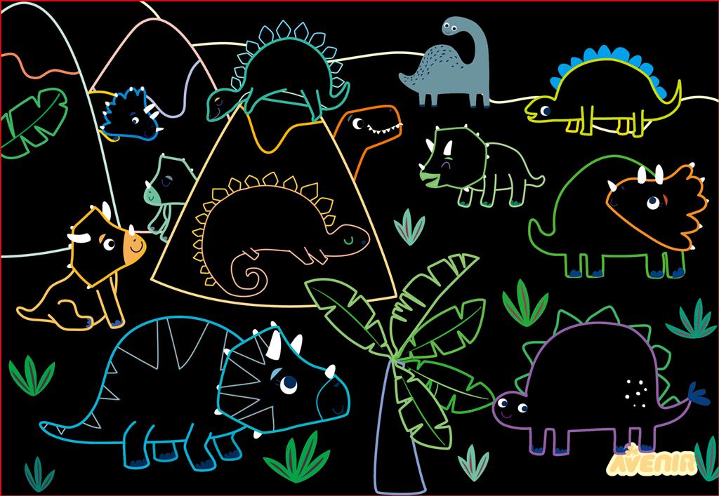 Scratch d'apprentissage - Dinosaures