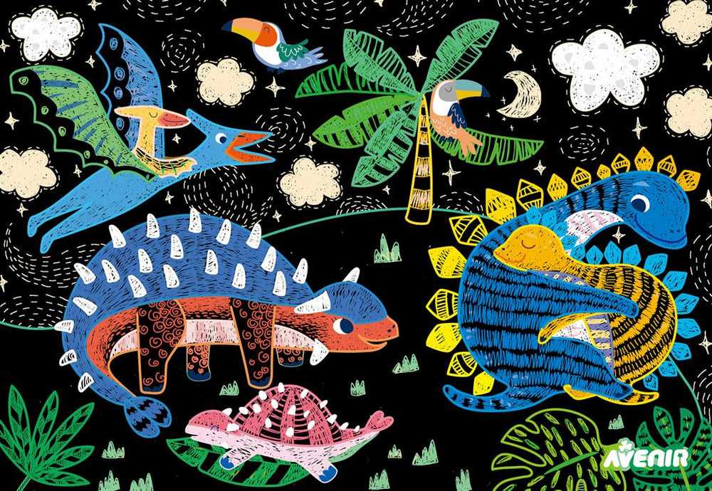 学習スクラッチ – Dinosaures