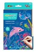 Libro da grattare A5 - Vita marina