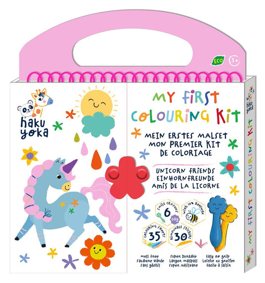 My First Coloring Kit - Unicorn Friends 