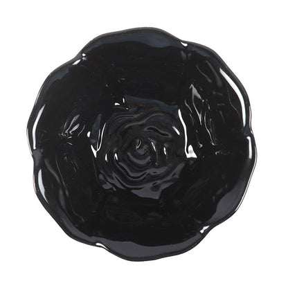 Vide poche Fleur Rose Noire