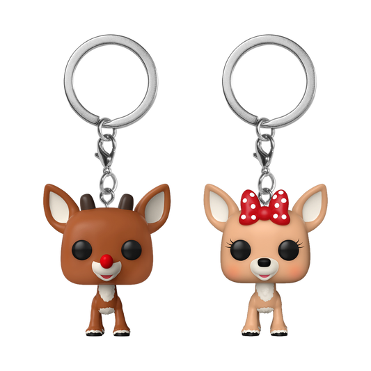 Pop! Keychain Rudolphe & Clarice (SE)