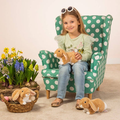 Conejo de peluche beige Lop