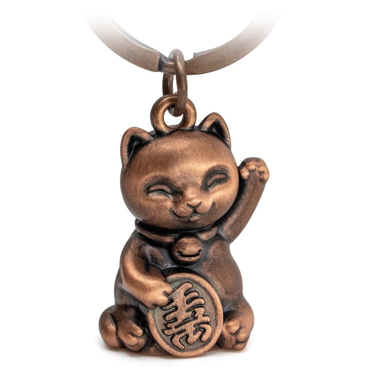 Gelukskat sleutelhanger “Maneki Neko”