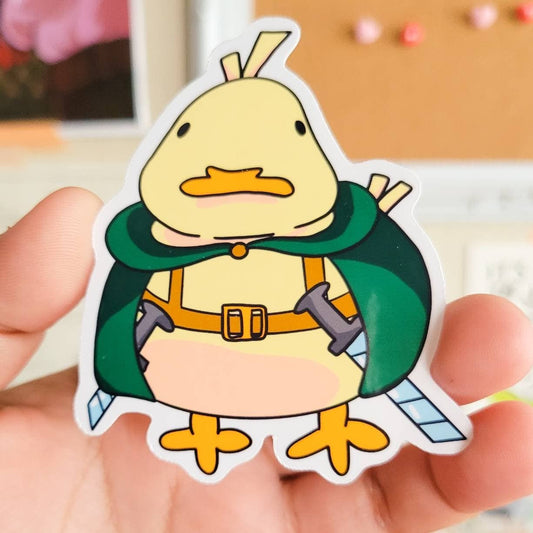 Attack on Titan Duck Sticker