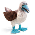 Marionnette à Main Fou à Pieds Bleus