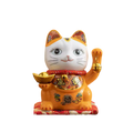 Tirelire Chat Chanceux Orange