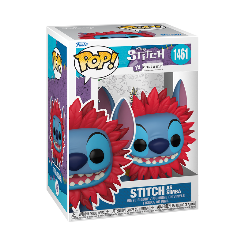¡Estallido! Stitch como Simba 