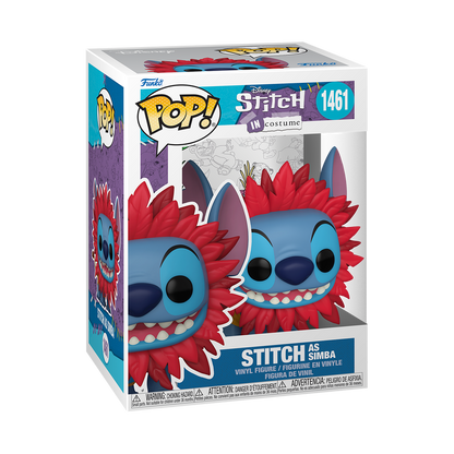 ¡Estallido! Stitch como Simba 