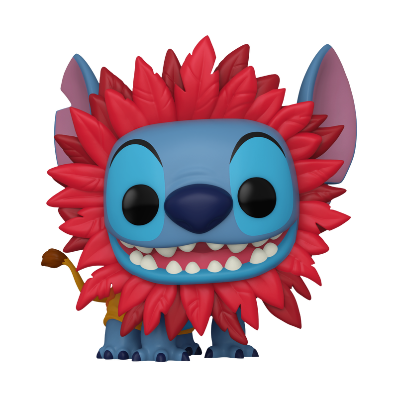 ¡Estallido! Stitch como Simba 