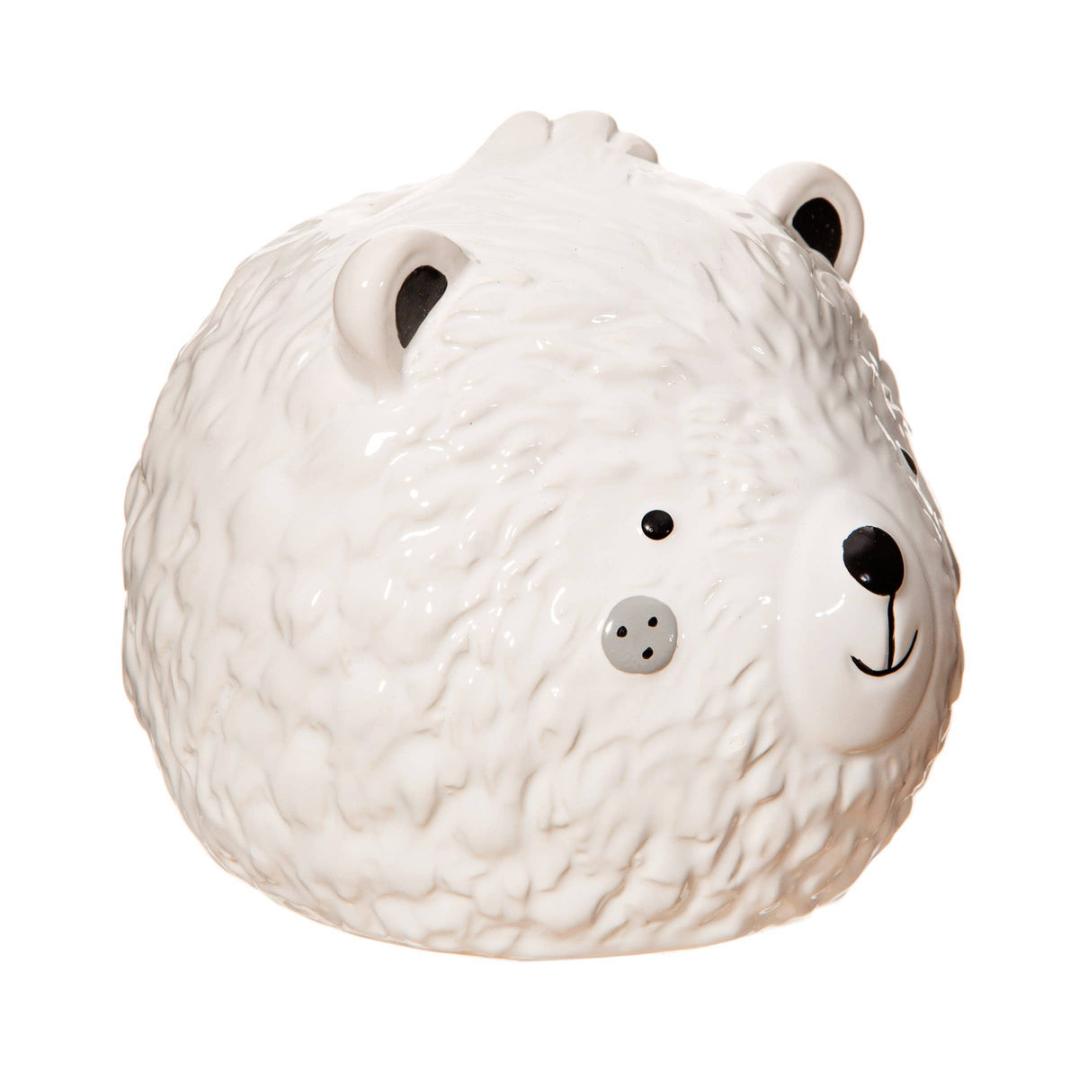 ホッキョクグマの貯金箱