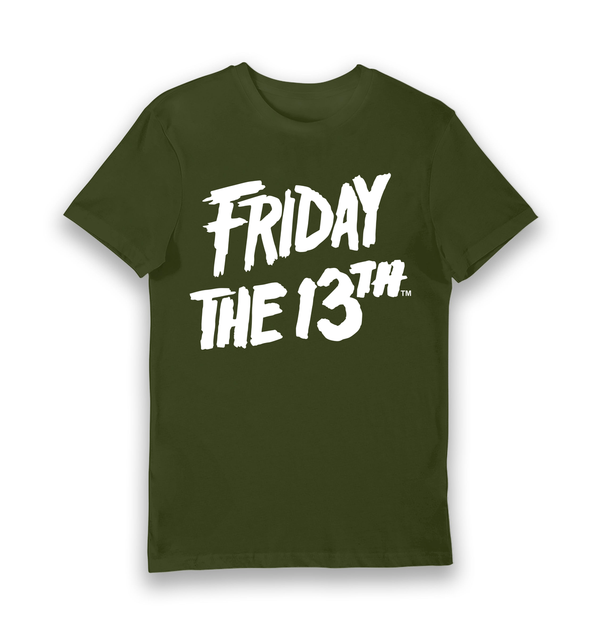 T-shirt adulte Friday the 13th texte géant