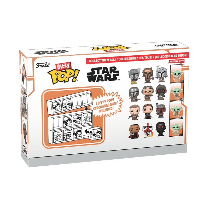 Bitty Pop! Star Wars: The Mandalorian 4-pack serie 4