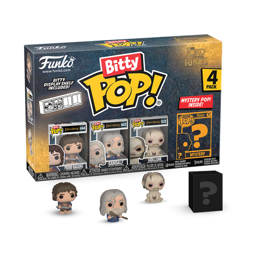 Bitty Pop! Lord of the Rings 4-Pack Series 1
