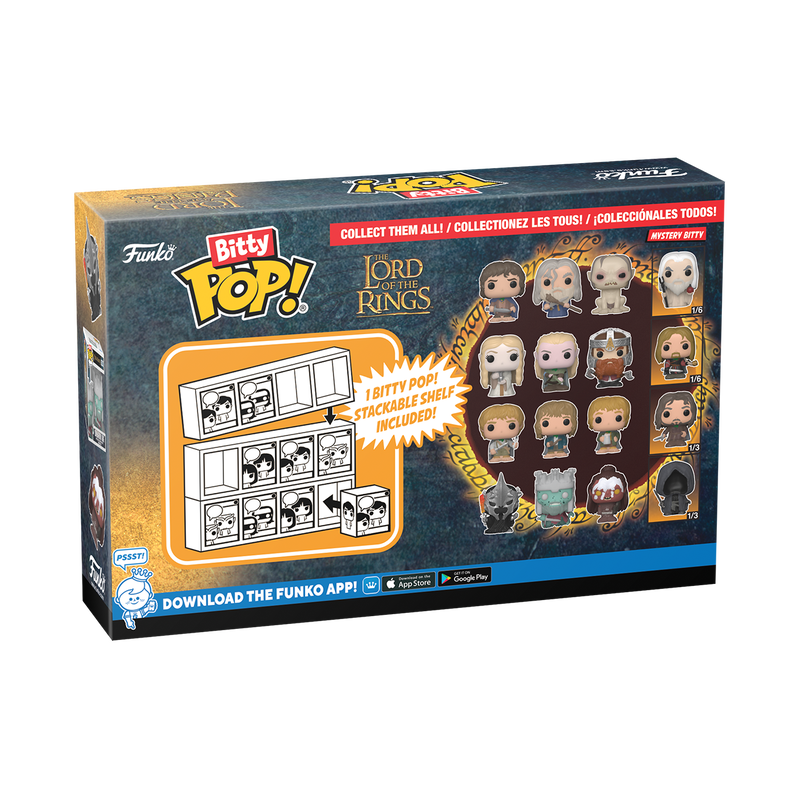 Bitty Pop! Lord of the Rings 4-Pack Series 1