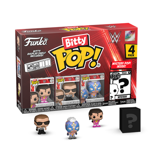 Bitty Pop! WWE 4-Pack Series 3