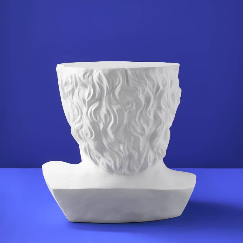David bijzettafel, Magnesia White, 53 x 46 x 53 cm