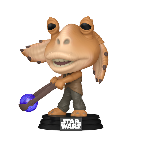 Jar Jar Binks con la pelota Booma