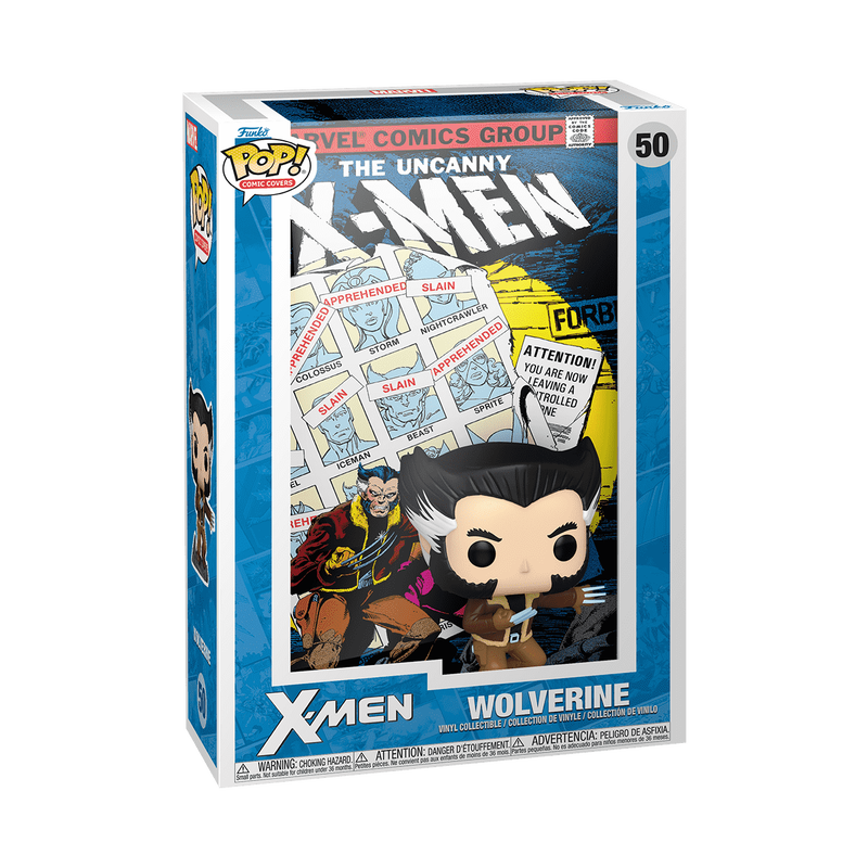 ¡Estallido! Portadas de cómics Wolverine The Uncanny X-Men #141 