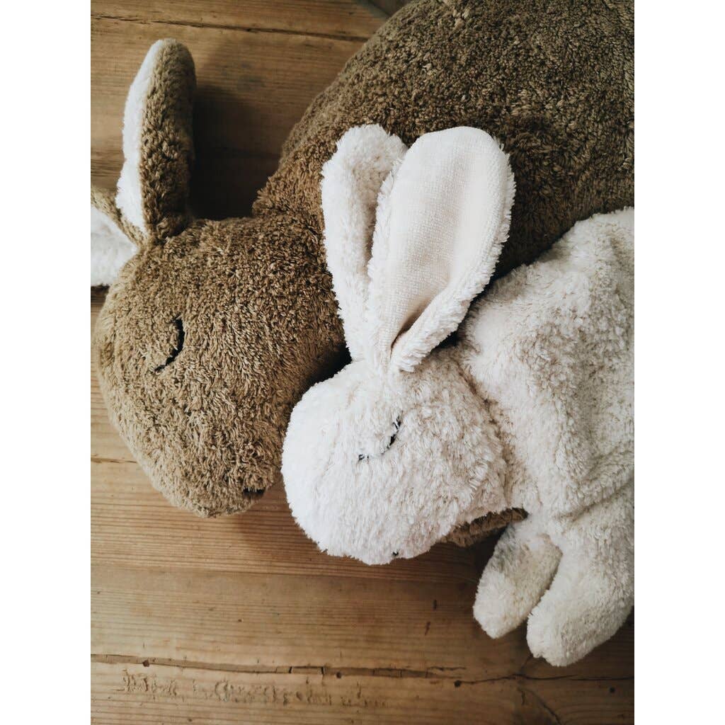 Small plush rabbit | White