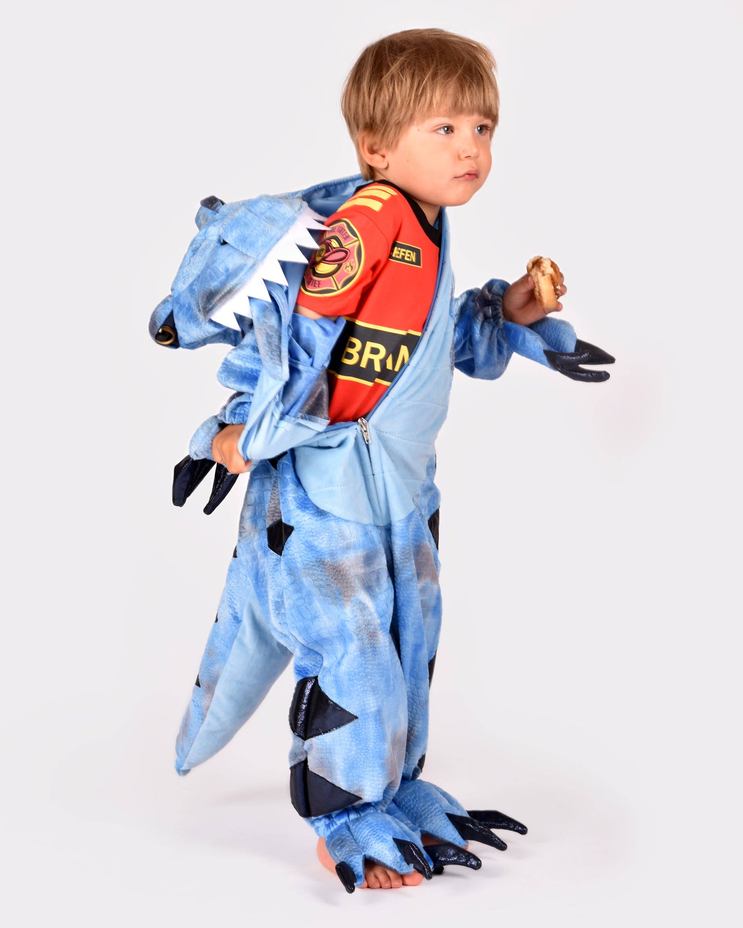 Combinaison dinosaure T-Rex 110-116 Cl 4-5 ans