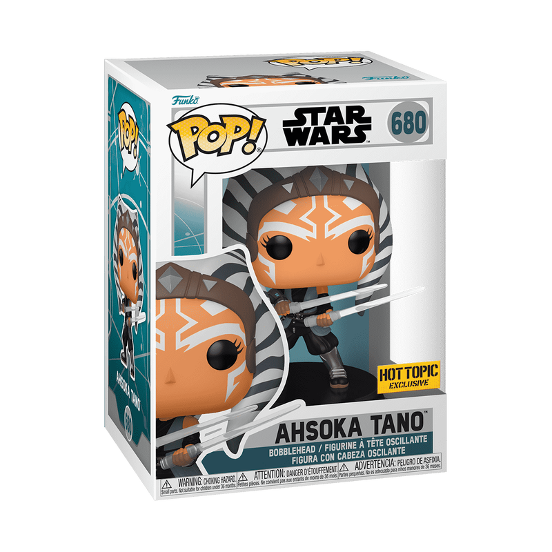 Pop! Ahsoka Tano avec Deux Sabres Laser