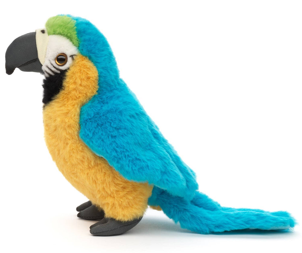 Peluche Perroquet Ara Bleu