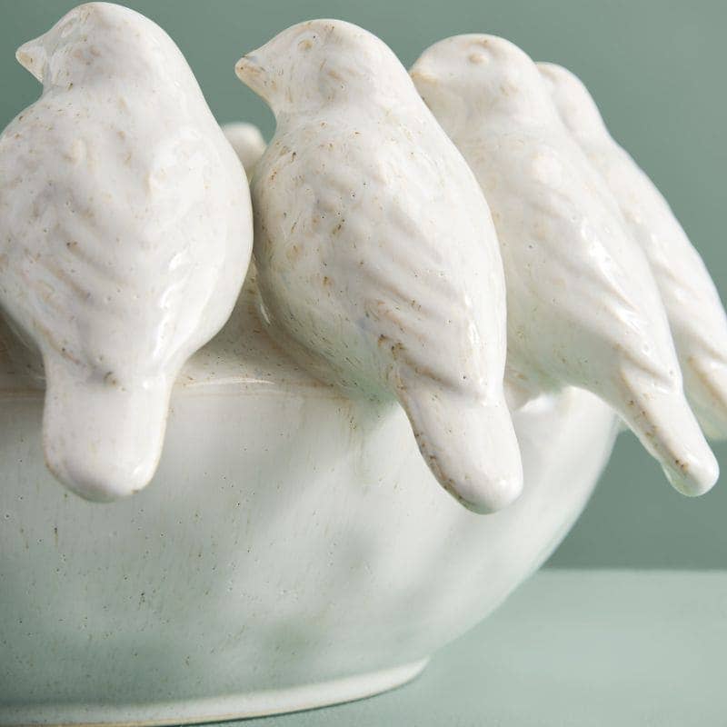 Coupe M. Petit oiseau, Blanc