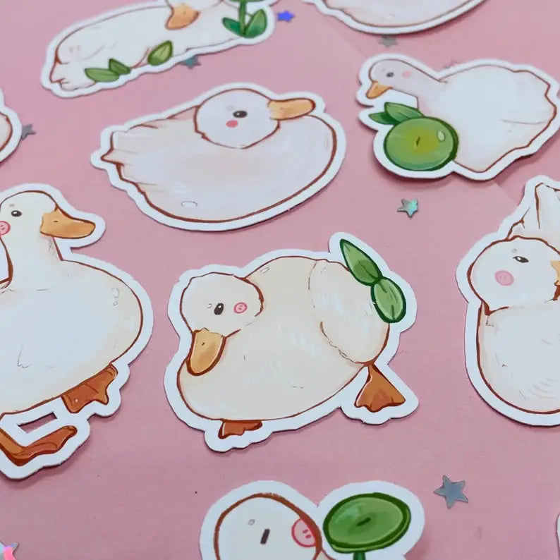 Pack d'Autocollants Canards “Little Duck Friends”