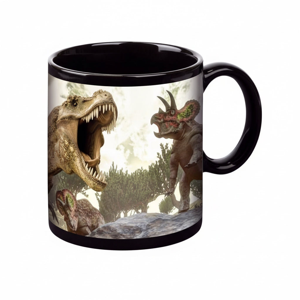 Dino: TASSE DINO MAGIQUE 9,5xdiam.1cm, en boîte en cadeau