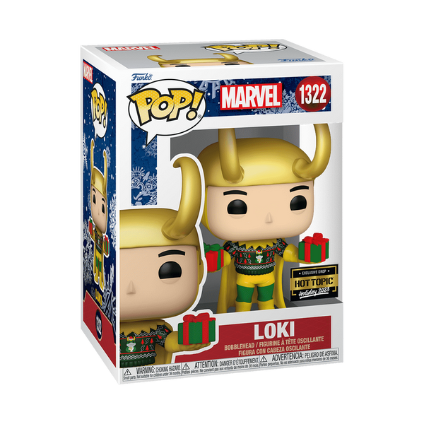 Funko Loki avec Pull de Noël (SE) – Disney