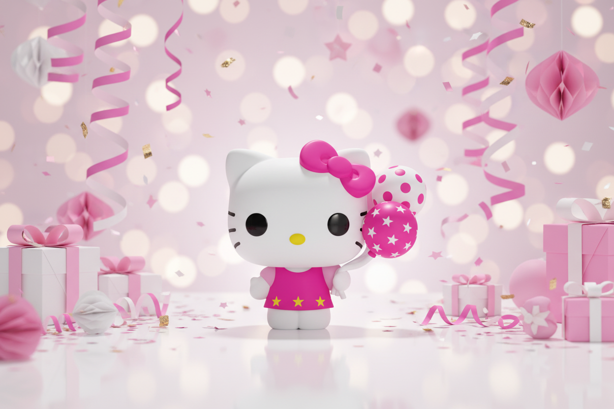 Pop! Hello Kitty com balões