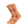 Chaussettes Oranges Renards