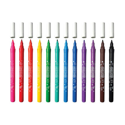 Set of 12 Scented Markers