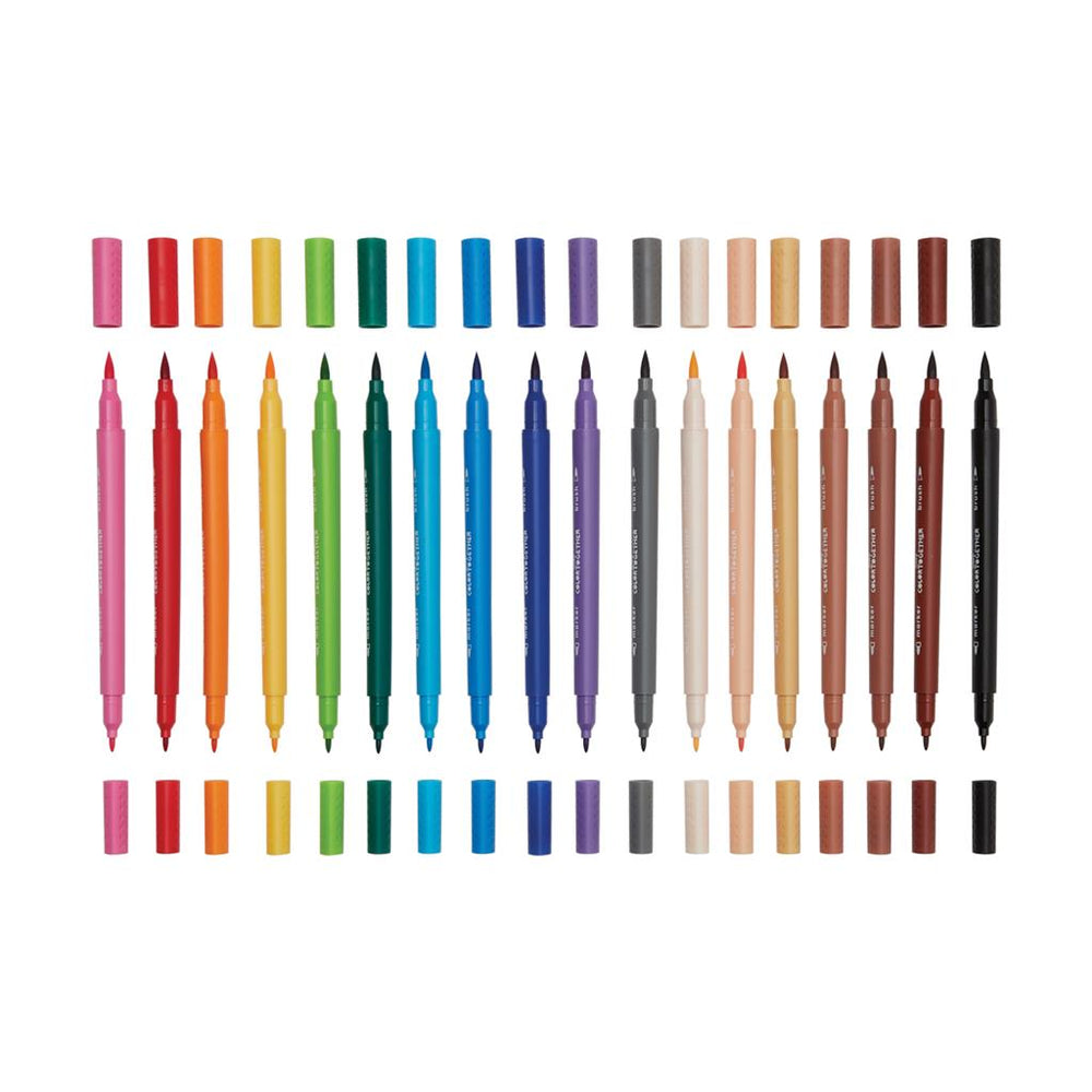 Set de 18 Feutres Multicolores