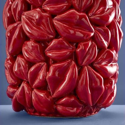 Vase Lèvres Rouges