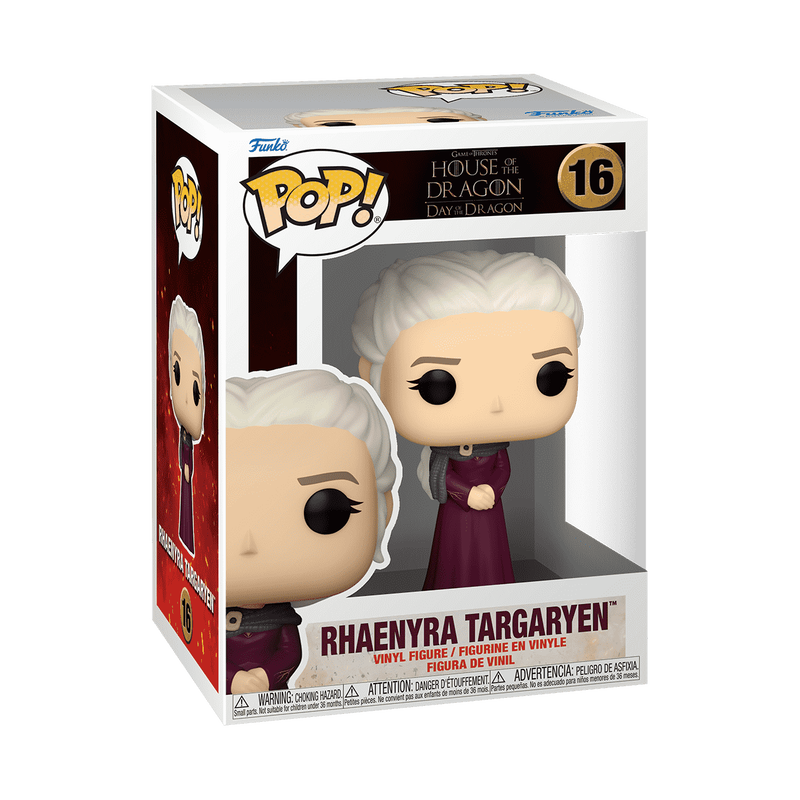 ¡Estallido! Rhaenyra Targaryen con vestido morado